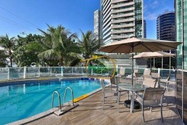 RADISSON HOTEL RECIFE - Flat com 1 dormitório à venda, 42 m² por R$ 650.000 - Boa Viagem - Recife/PE