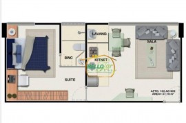 Flat para alugar, 37 m² por R$ 2.600,00/mês - Madalena - Recife/PE