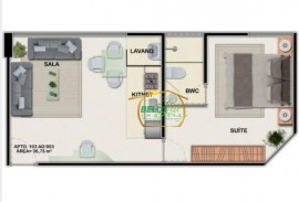 Flat para alugar, 37 m² por R$ 2.600,00/mês - Madalena - Recife/PE