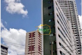 Flat para alugar, 37 m² por R$ 2.600,00/mês - Madalena - Recife/PE