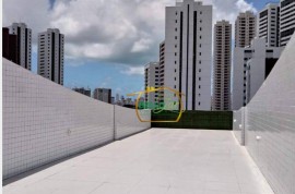 Flat para alugar, 37 m² por R$ 2.600,00/mês - Madalena - Recife/PE