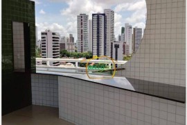 Flat para alugar, 37 m² por R$ 2.600,00/mês - Madalena - Recife/PE