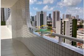 Flat para alugar, 37 m² por R$ 2.600,00/mês - Madalena - Recife/PE